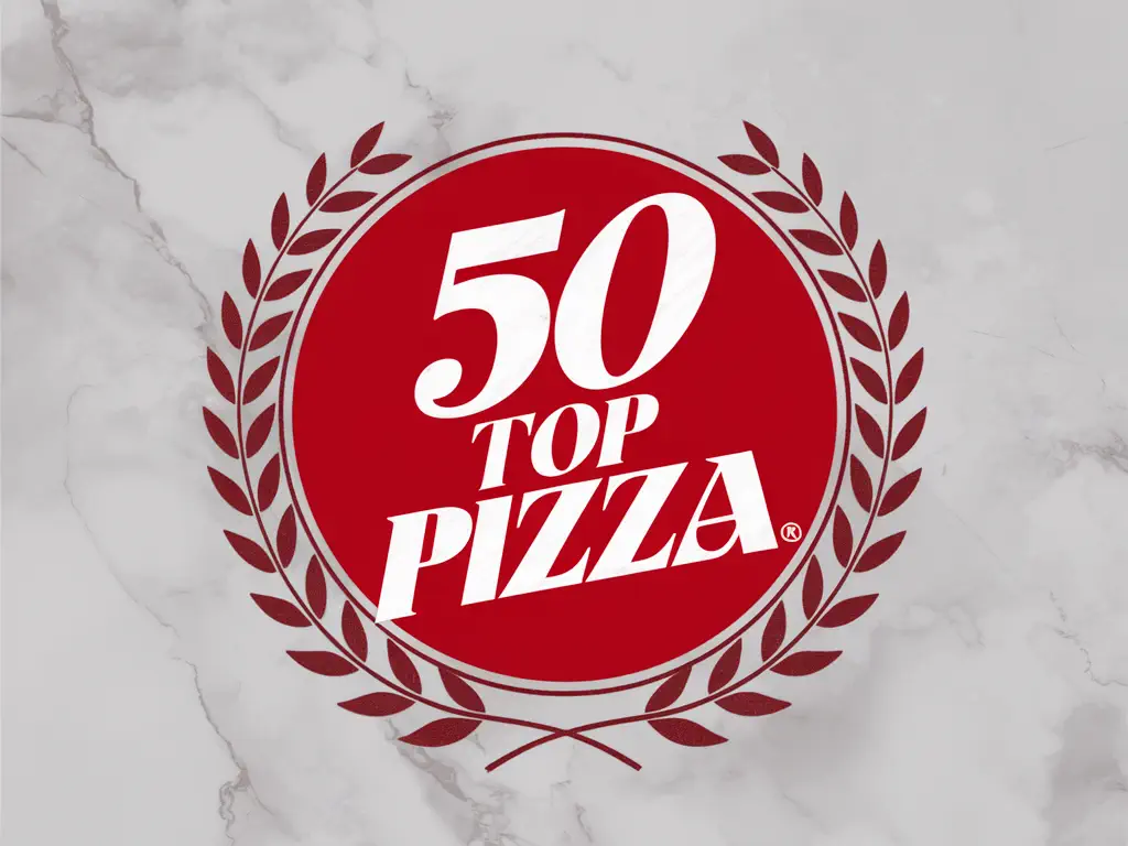 לוגו של 50 הפיצות הטובות בעולם